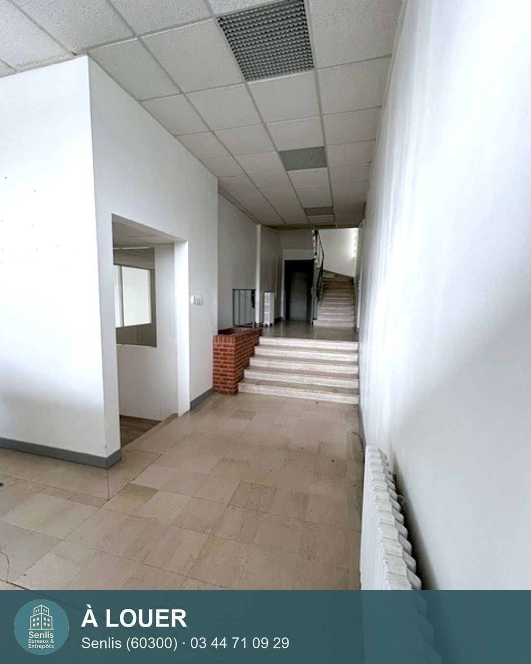Plateau de bureaux en duplex